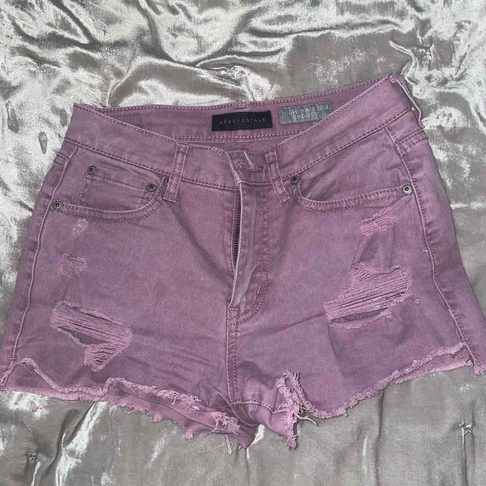 High Rise Cheeky Shorts